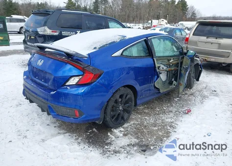 2019 Honda Civic Sport z USA, uszkodzony, nr VIN 2HGFC4A88KH308157
